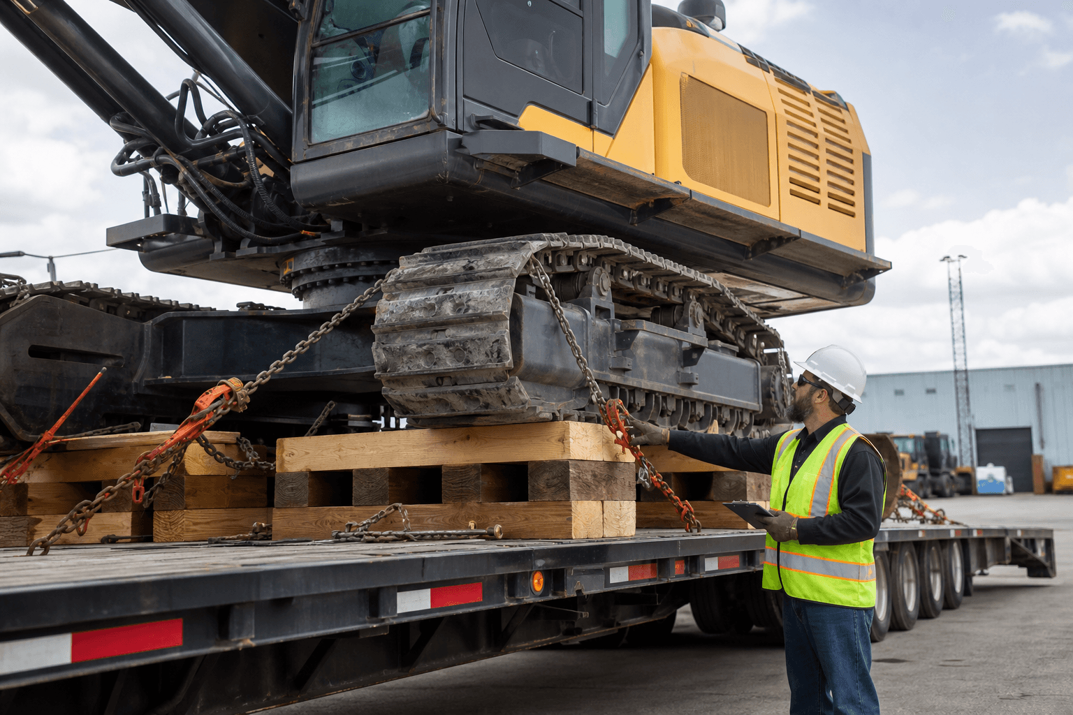 What Is Heavy Machinery Transport Cradling, and When Is It Needed?