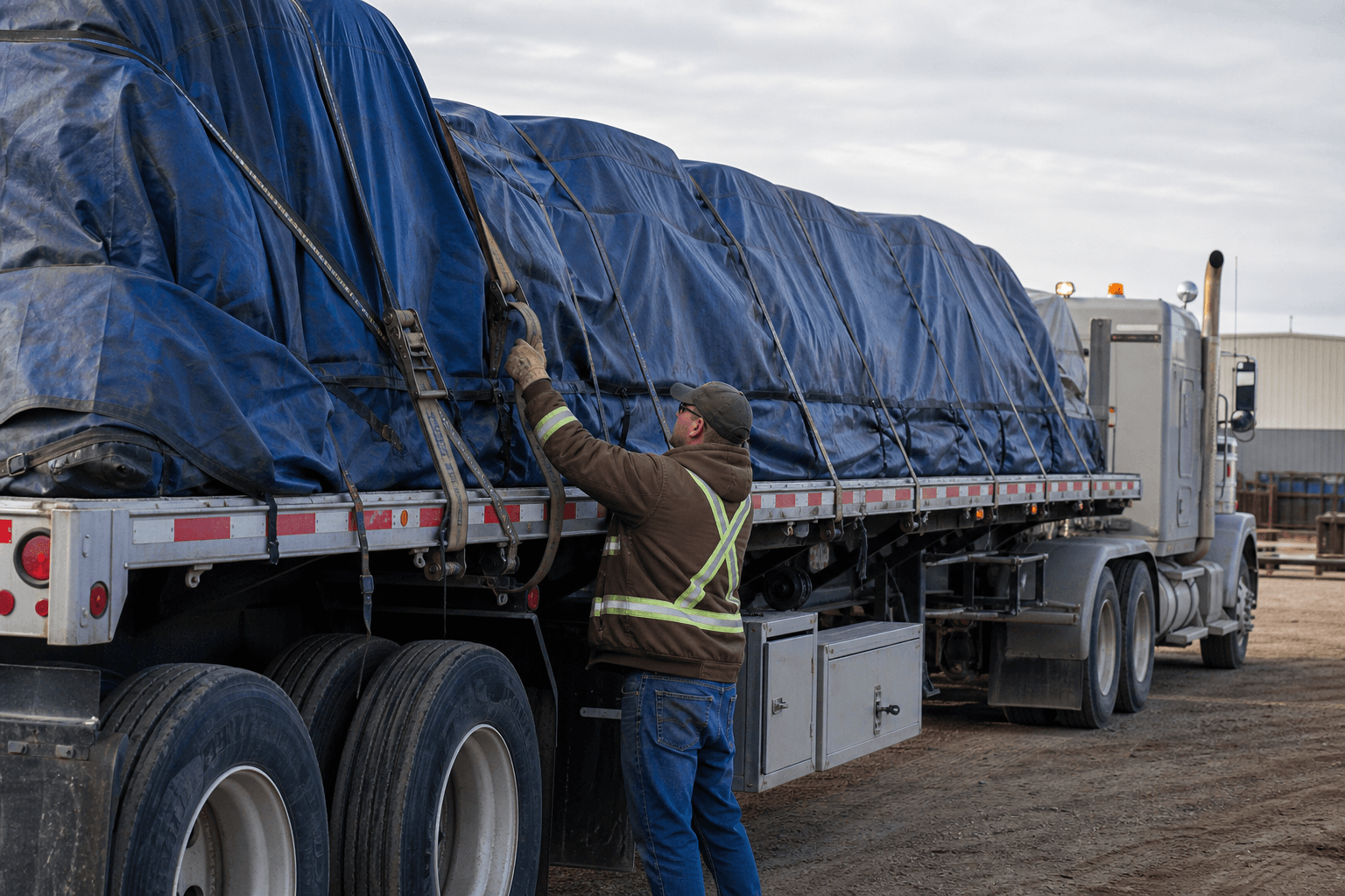 Which Details Matter Before Booking Load Tarping Services?